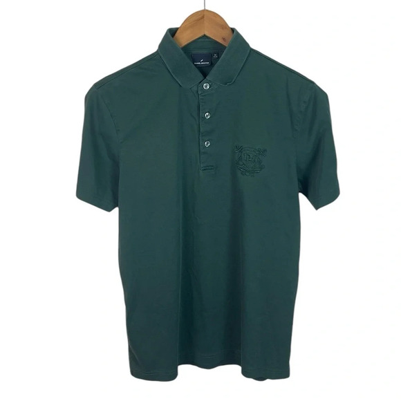 PO81 Mens Daniel Hechter Designer Short Sleeve Polo Shirt M - Picture 1 of 4